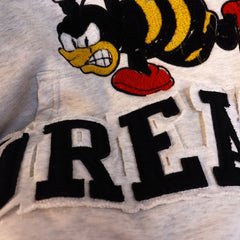 Vale Forever Vintage Bee Graphic Hoodie & Striped Sweatpants Set - Off White