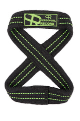 Figure 8 Lifting Straps - Black/Neon