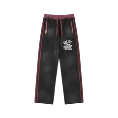Vale Forever Valley Side Stripe Vintage Wash Sweatpants black