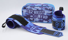 Wrist Wraps - Blue Camo