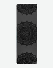 Infinity Yoga Mat - Mandala Charcoal
