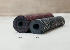 Infinity Yoga Mat - Mandala Charcoal