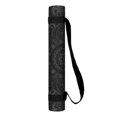 Infinity Yoga Mat - Mandala Charcoal