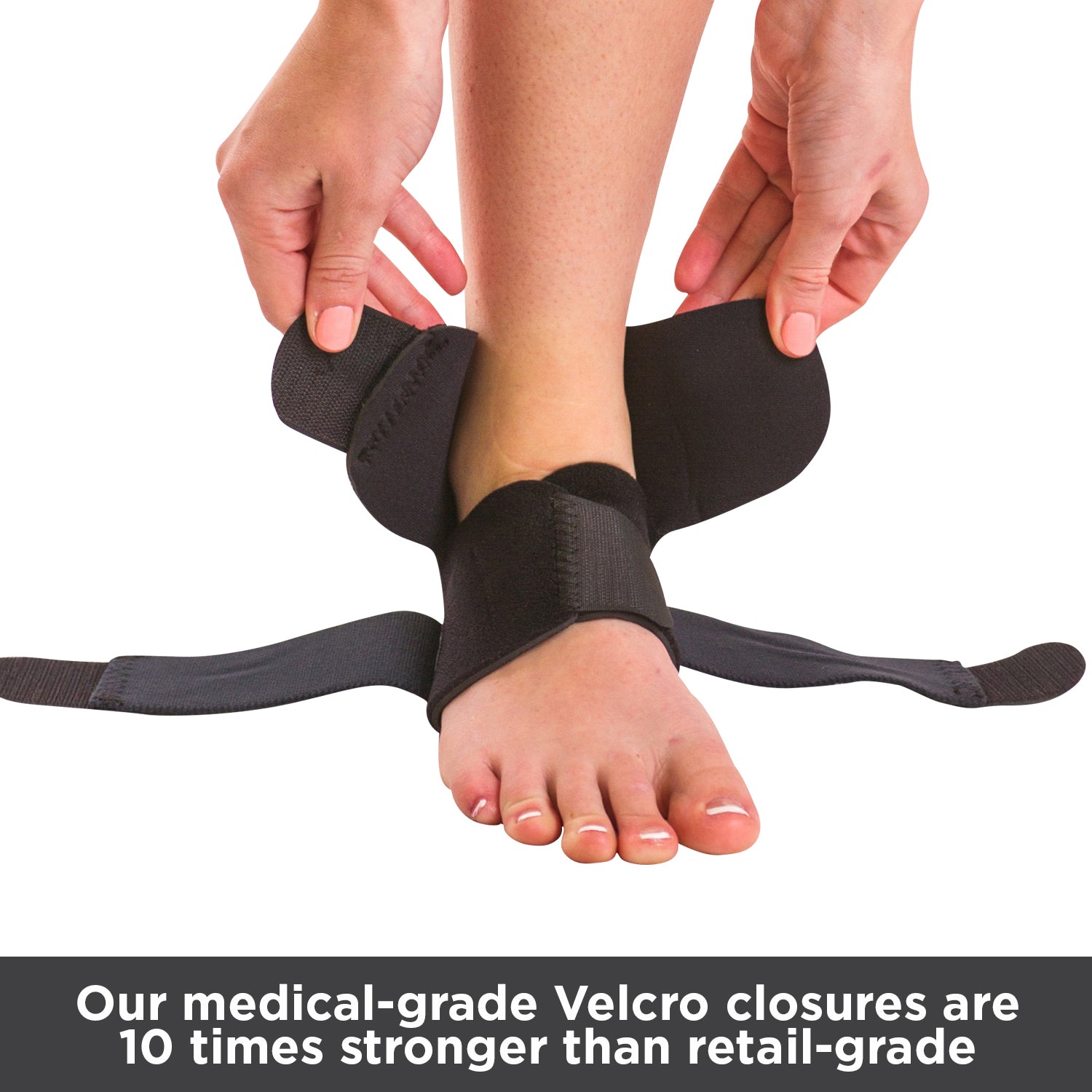 Neoprene Water-Resistant Ankle Brace Wrap for Swimming, Athletic Support and Sprains