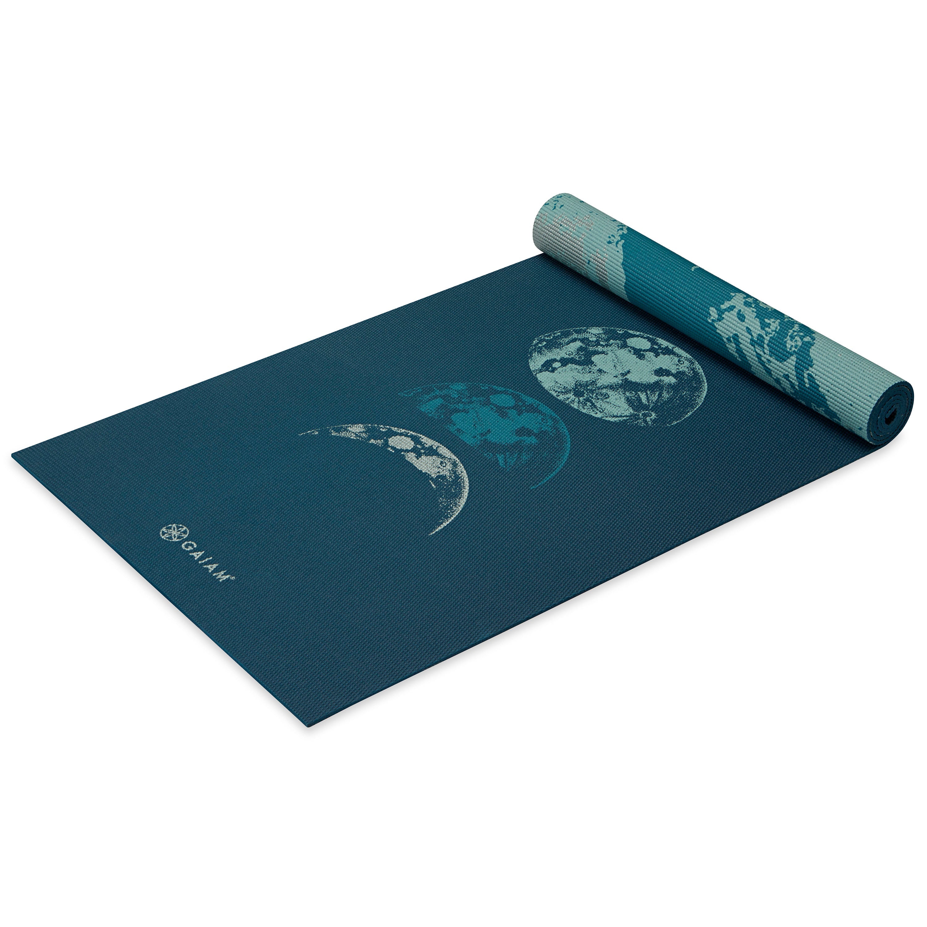 Premium Reversible Lunar Wave Yoga Mat (6mm)