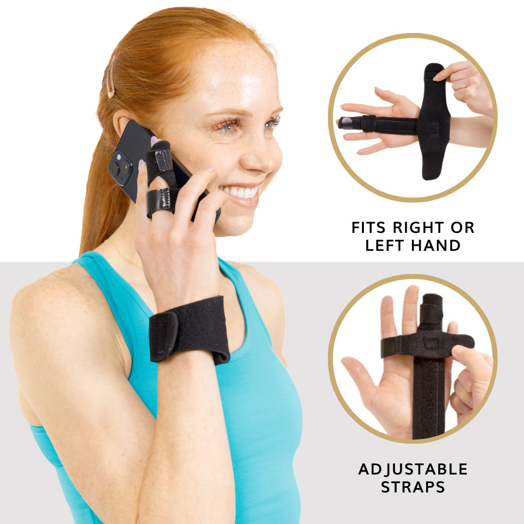 Finger Immobilizer Splint | Support Brace for Trigger Finger, Sprained or Broken Knuckle Treatment - FINAL SALE