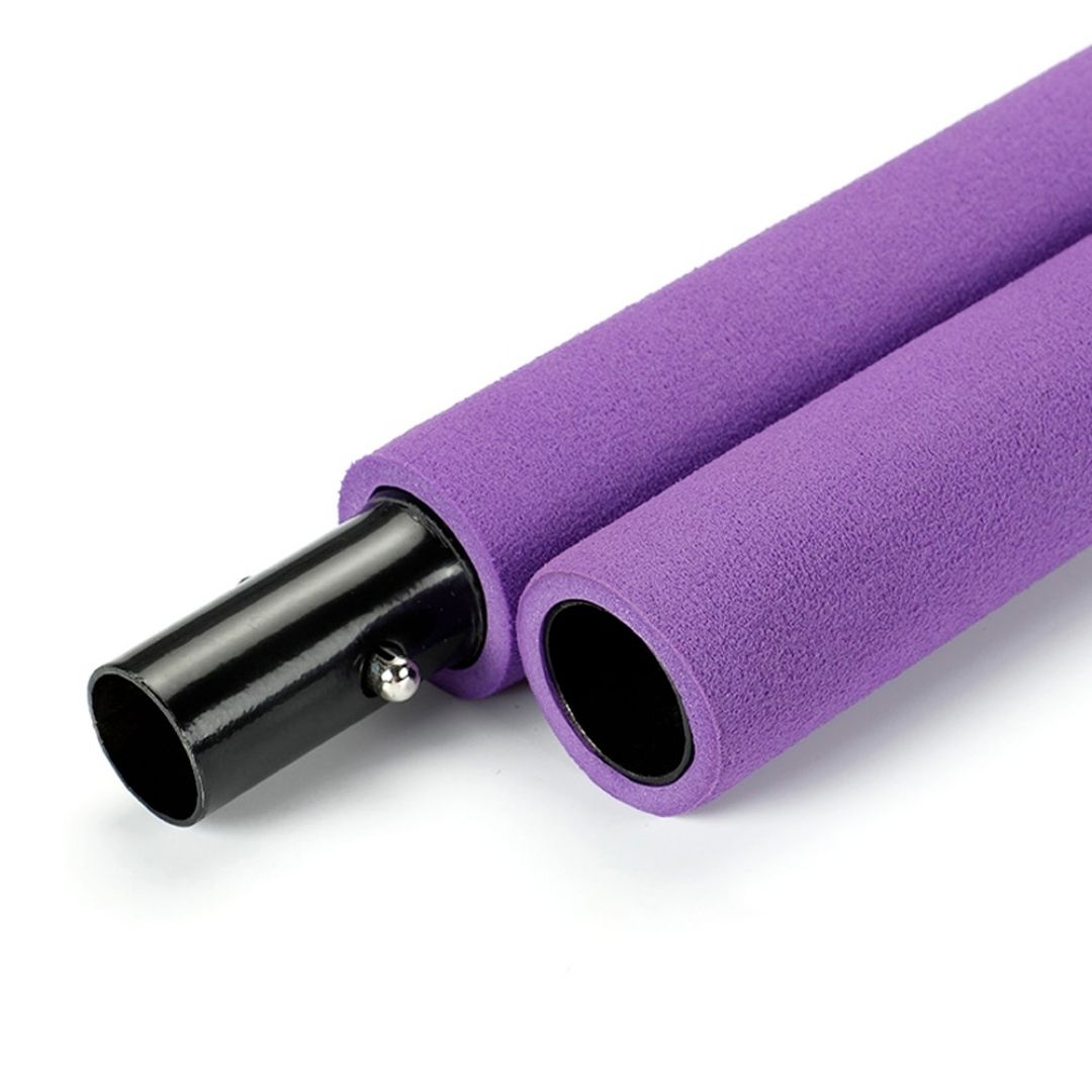 Portable Pilates Bar Kit with Resistance Bands - Home Gym Workout Stick for Yoga, Stretching, and Strength Training - Full Body Toning Fitness Equipment