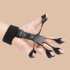 Adjustable Finger Exerciser & Grip Strength Trainer - 6 Resistance Levels for Rock Climbing, Guitar Players, Arthritis Relief, and Forearm Recovery