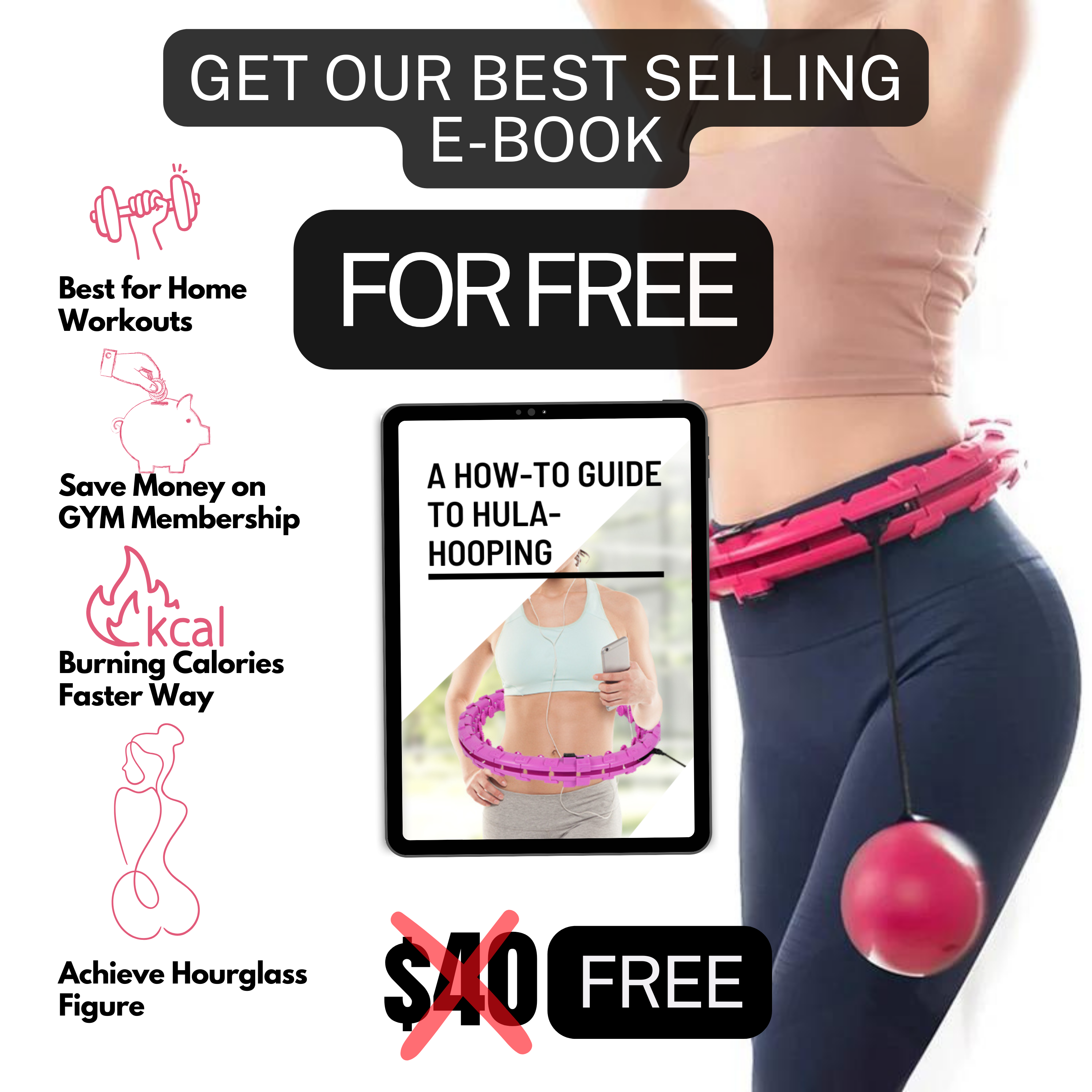 Hula Hoop Fat Burner, Burn Calories Without Exercising