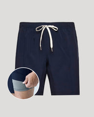 Navy 9" Active Quick Dry Shorts