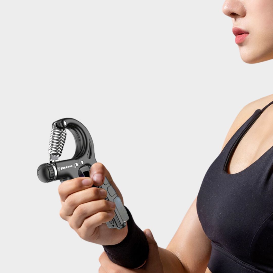 Adjustable Hand Gripper Strength Trainer - 10kg to 60kg Heavy Duty Grip Exerciser for Arthritis, Carpal Tunnel, and Forearm Rehabilitation