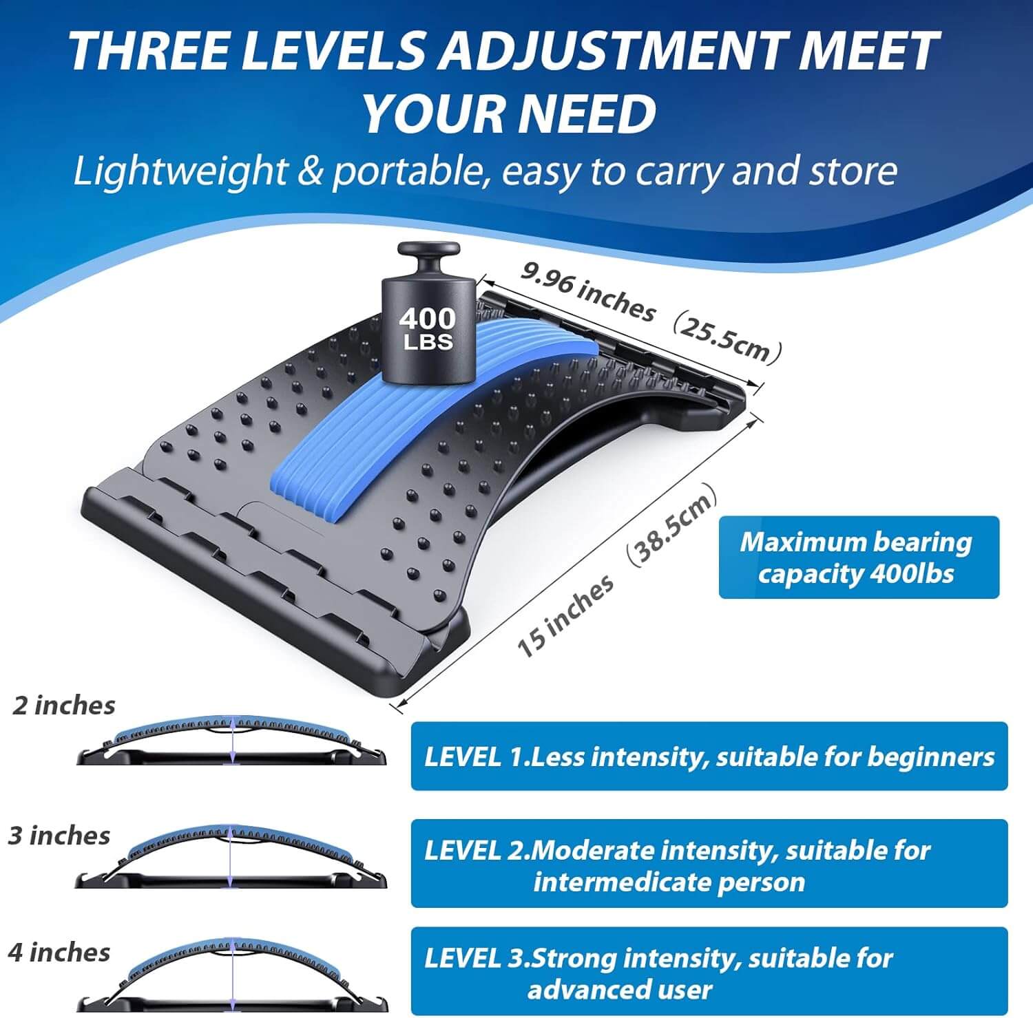 SpineComfort Back Stretcher