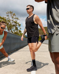 O.G. UltraAir 5" Lined Performance Short - Black-Reflective