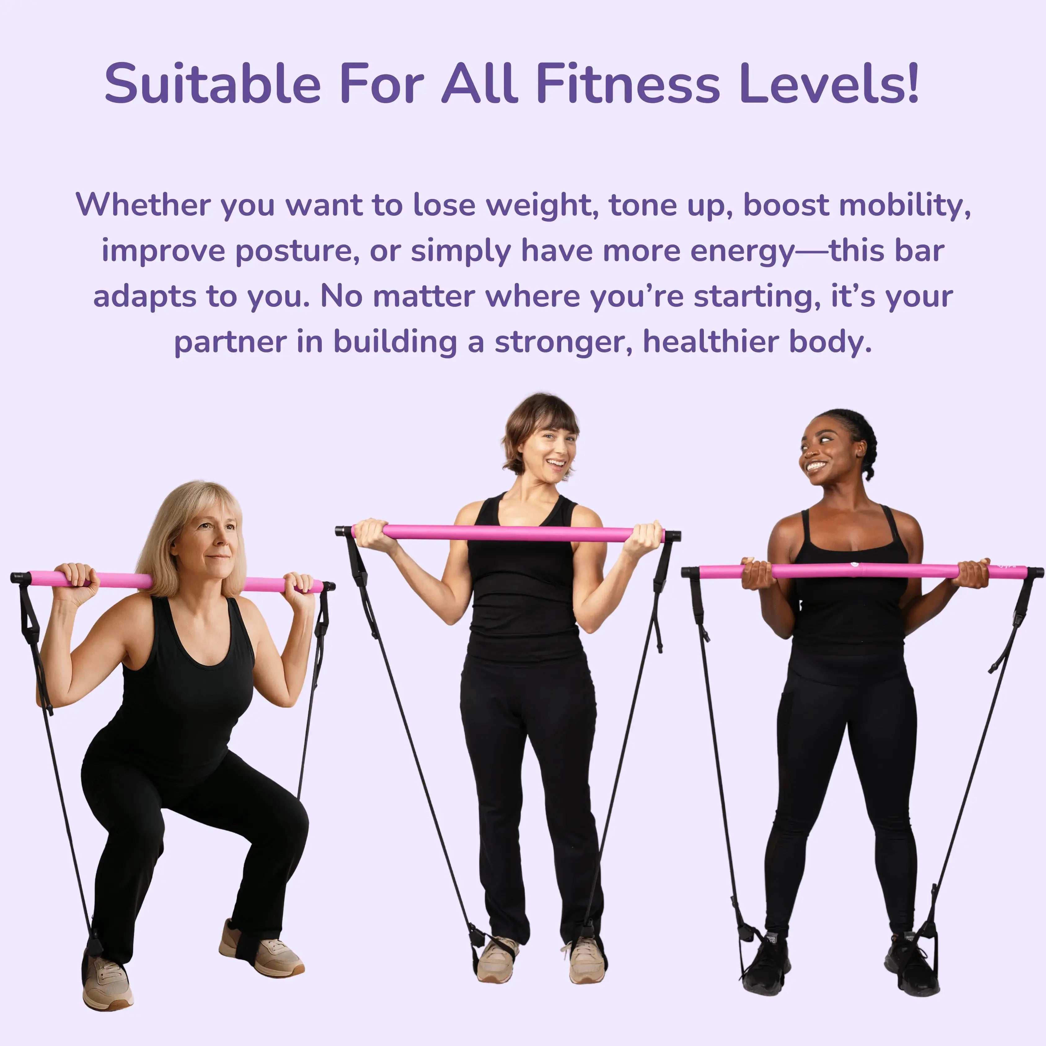 Stretched Fusion™ Pilates Bar