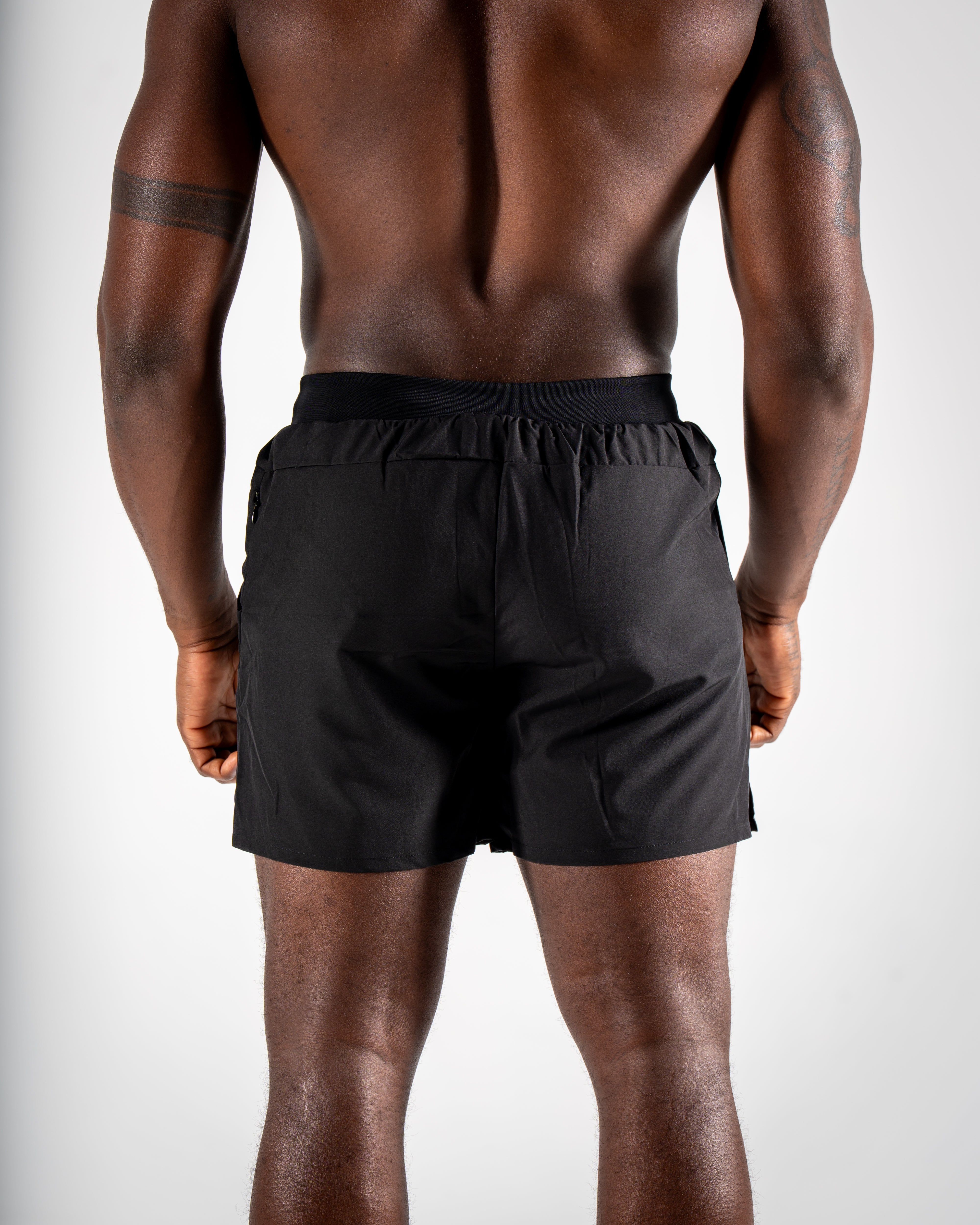 KTP TRAINING SHORTS - BLACK
