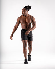 KTP TRAINING SHORTS - BLACK