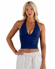 KAYLA TANK TOP - NAVY