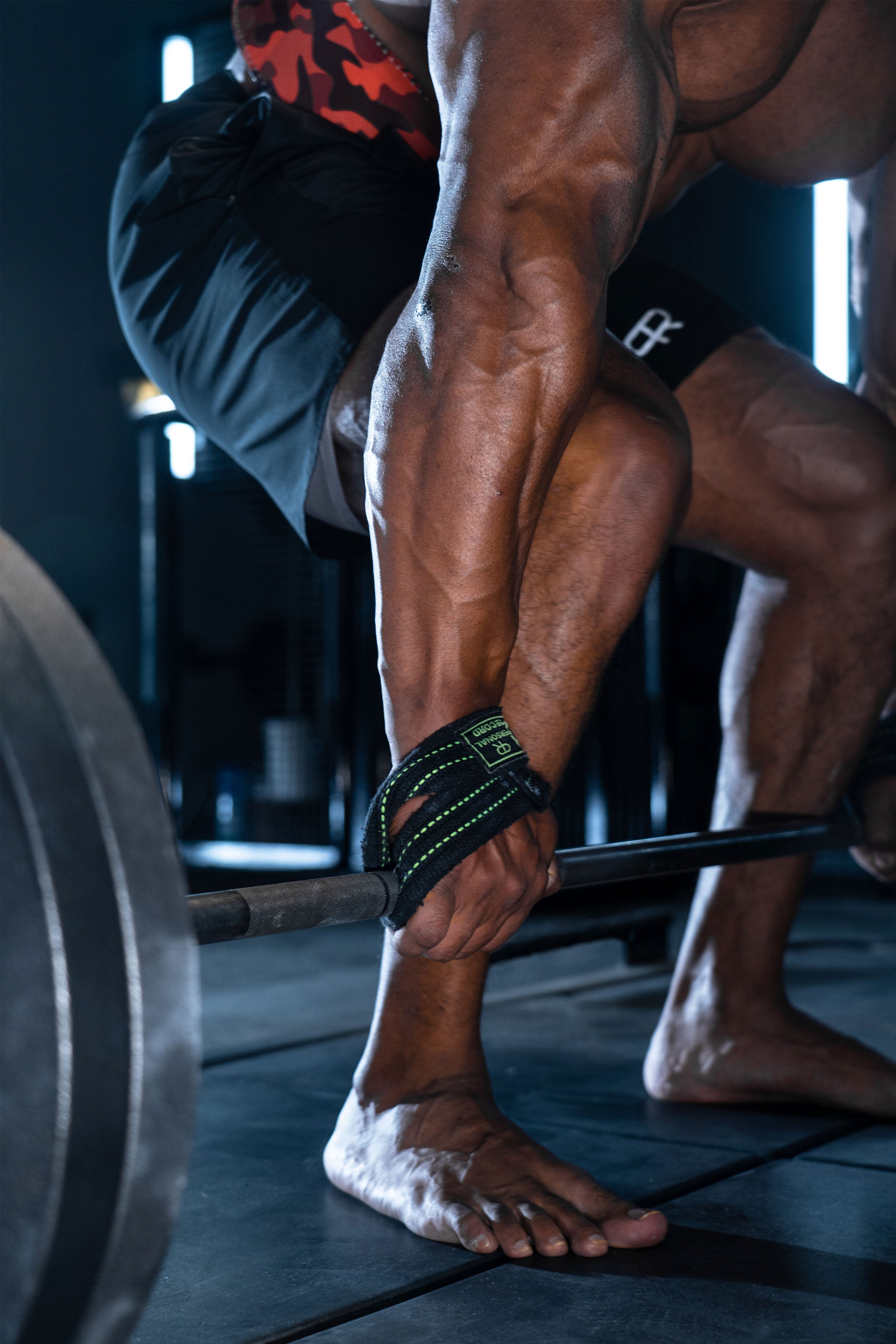 Figure 8 Lifting Straps - Black/Neon