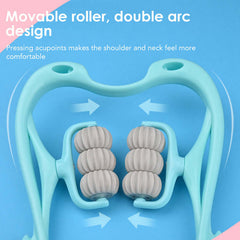 6-Wheel Pressure Point Neck Massager