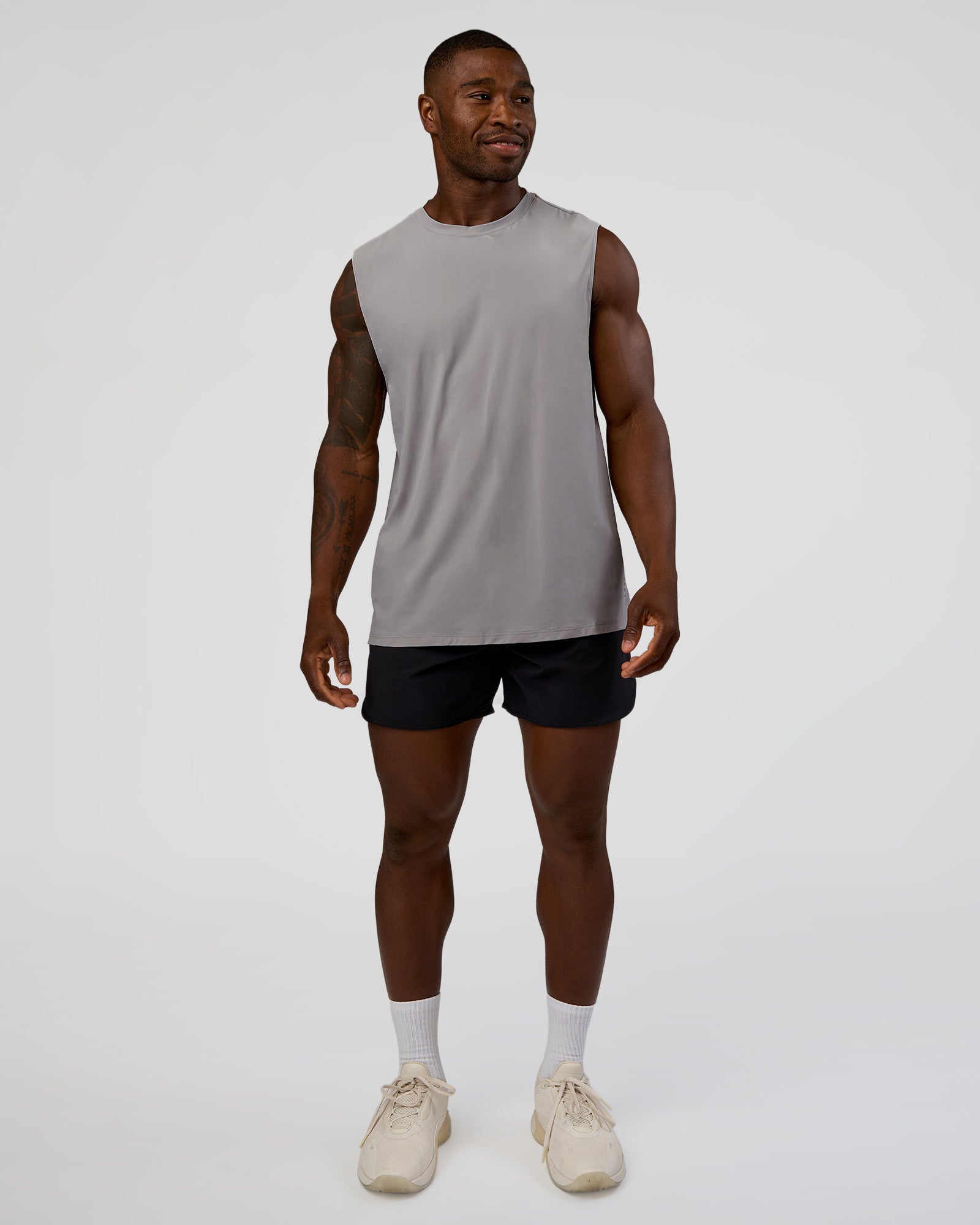 Cadence MicroMotion Muscle Tank - Alloy