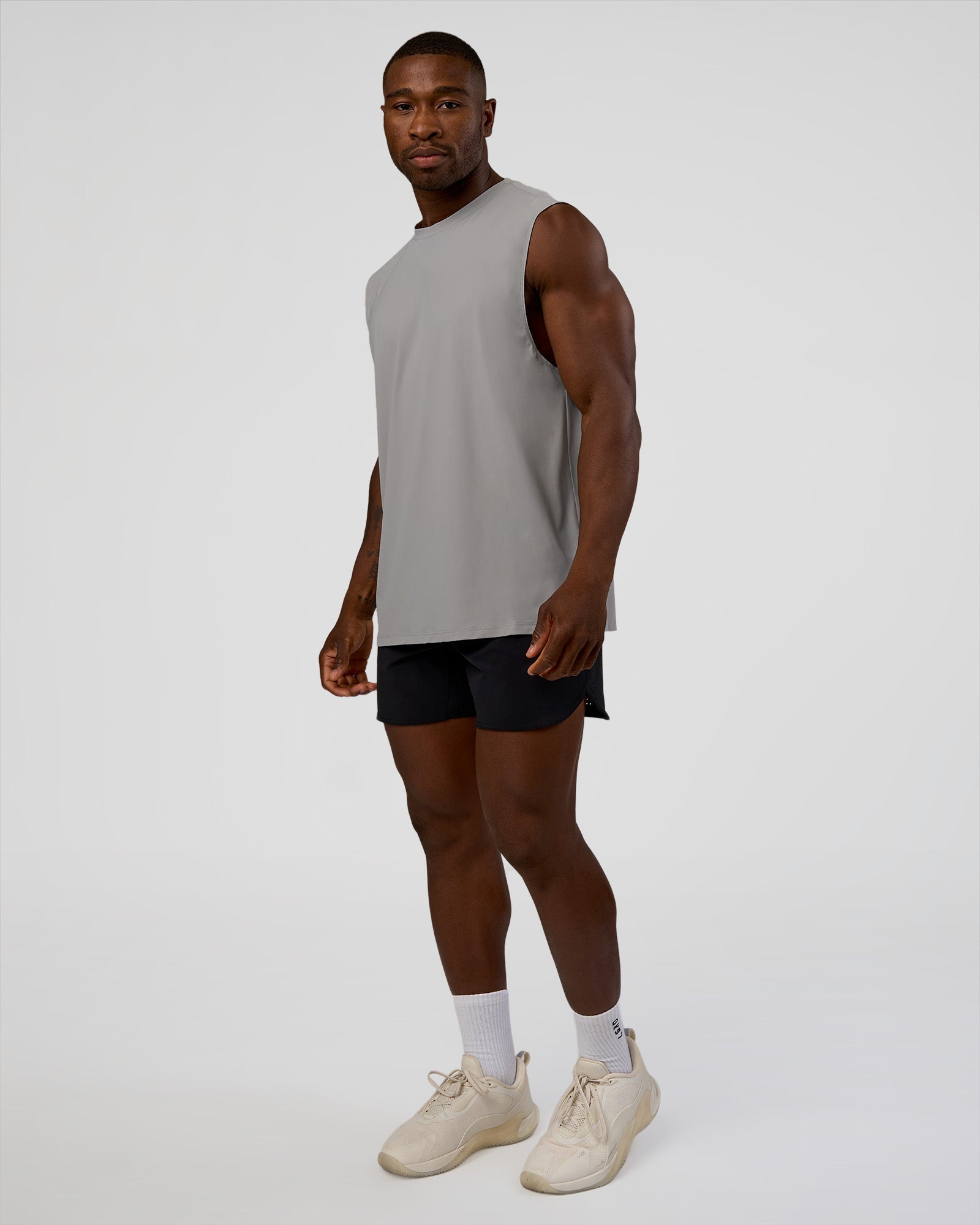 Cadence MicroMotion Muscle Tank - Alloy