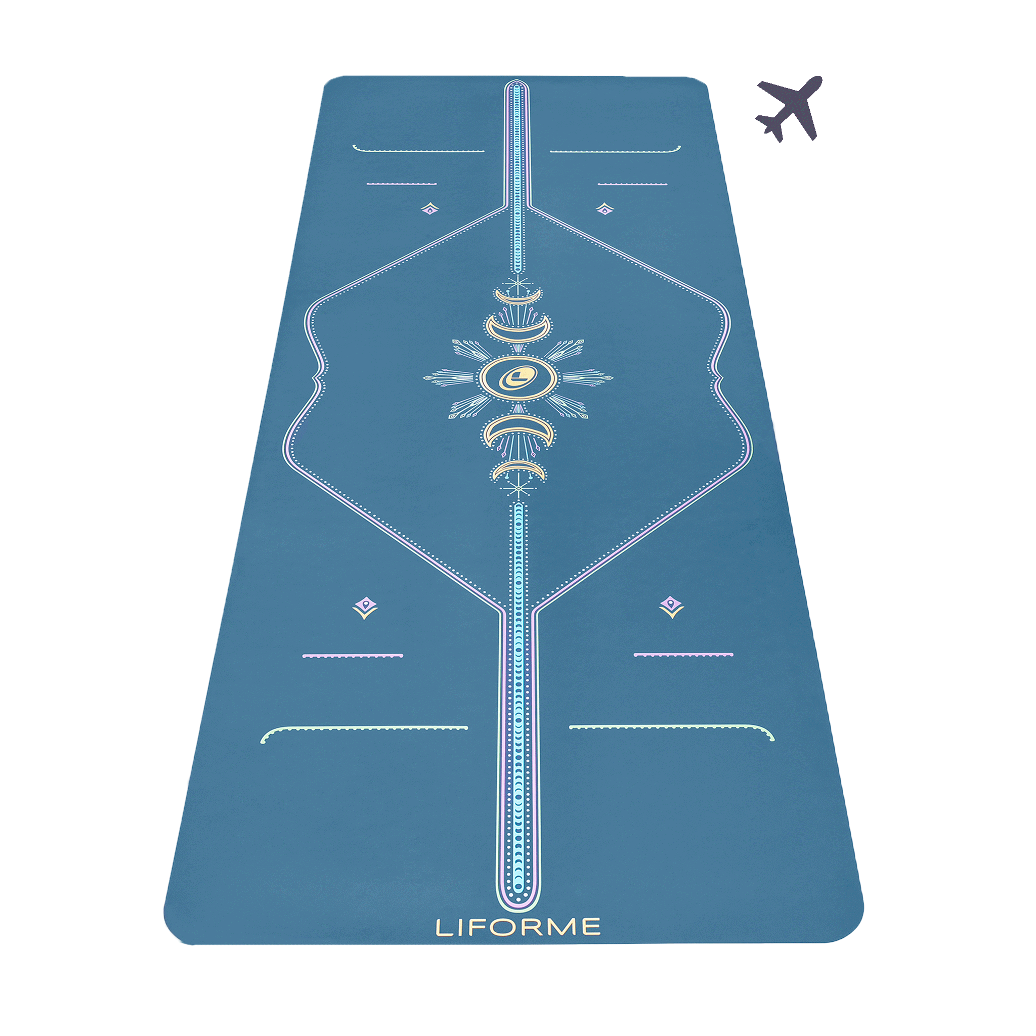Liforme Cosmic Moon Travel Yoga Mat