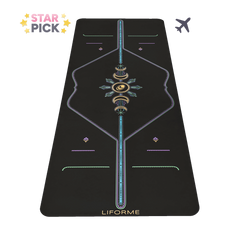 Liforme Cosmic Moon Travel Yoga Mat