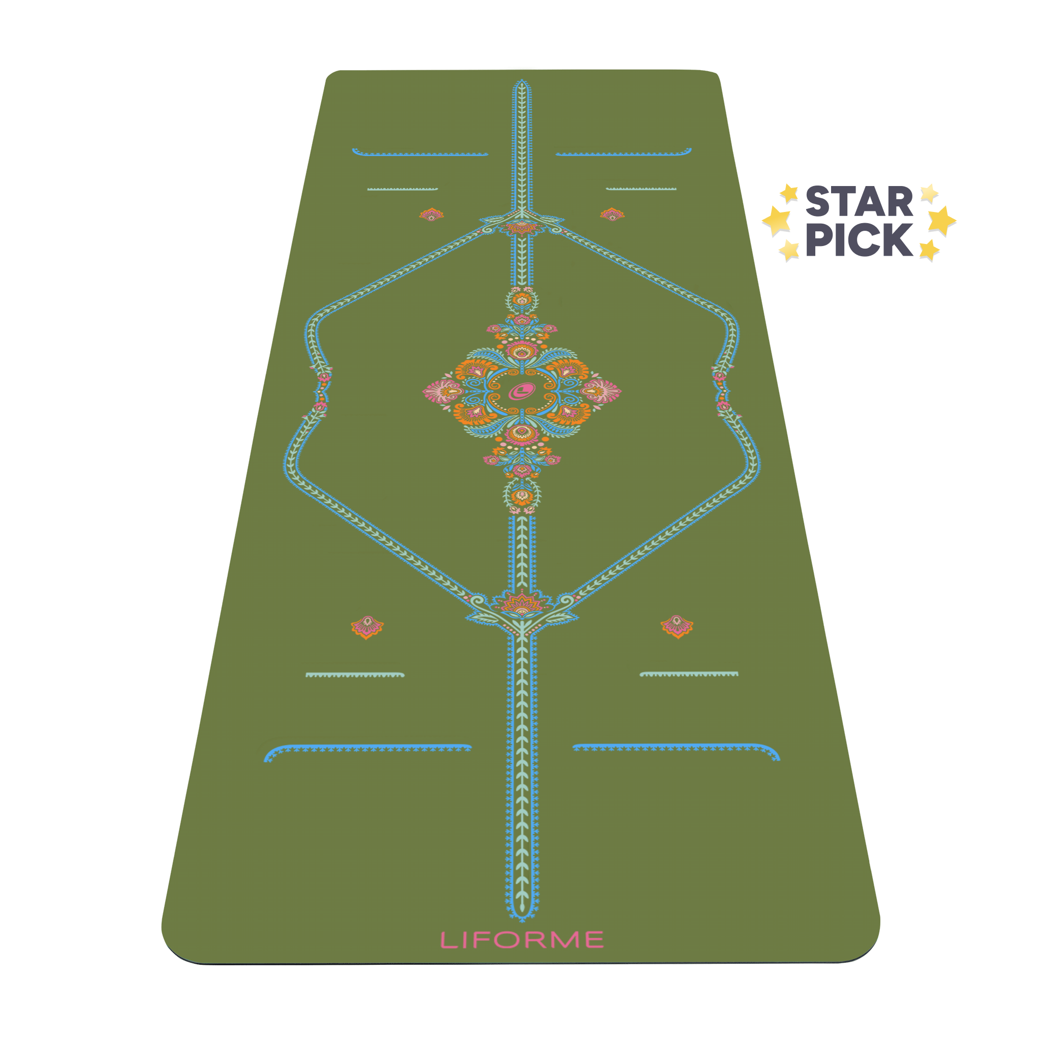 Liforme Mindful Garden Yoga Mat