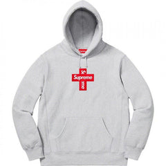 Supreme Cross Logo Pullover Hoodie