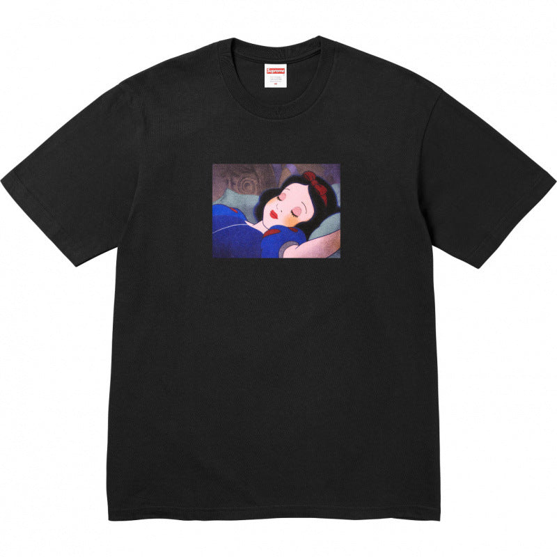 Supreme Photo Portrait Print T-Shirt - Black