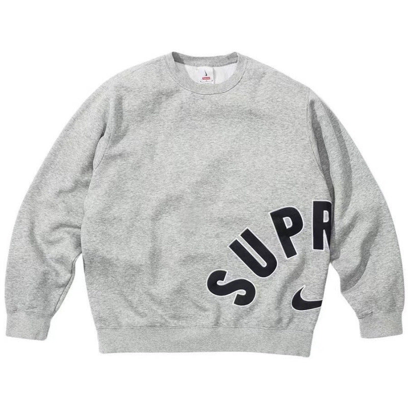 Supreme Big Arc Crewneck – Heather Grey