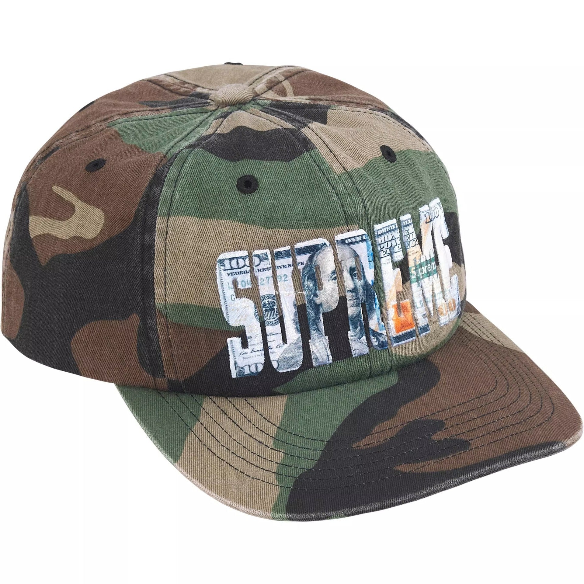 Supreme Metallic Photo Applique 6-Panel Cap - Camo