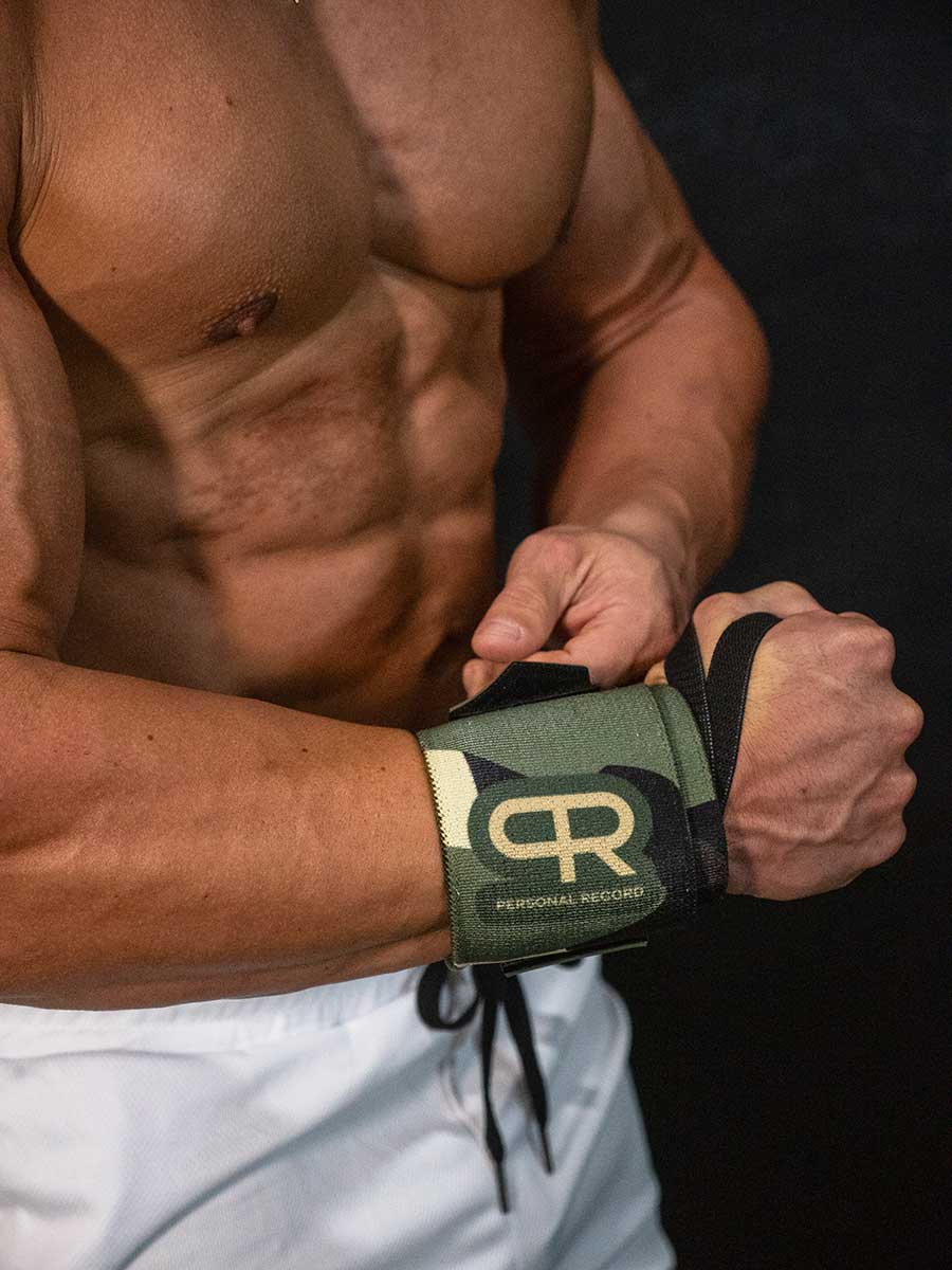 Wrist Wraps - Green Camo