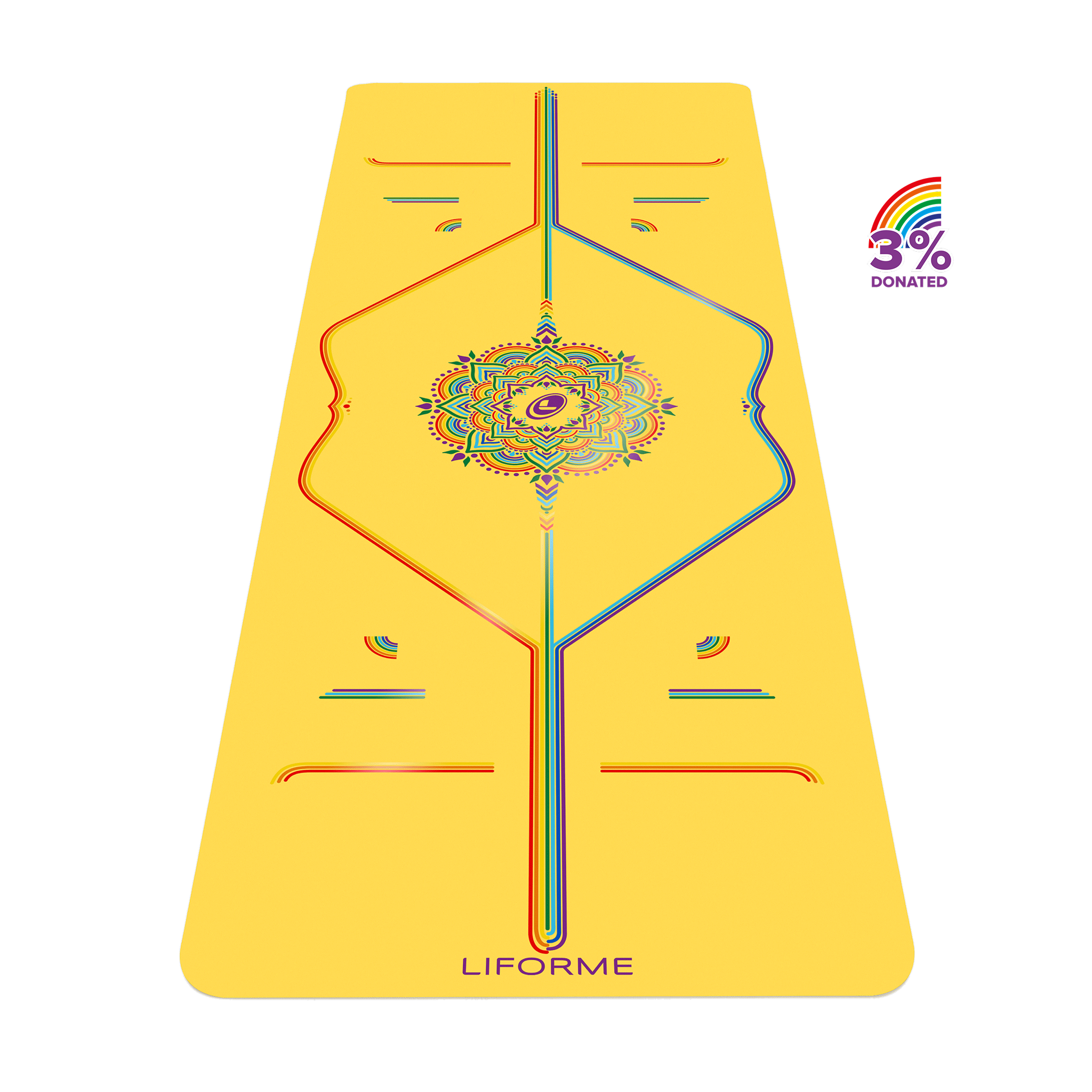 Liforme Rainbow Yoga Mat