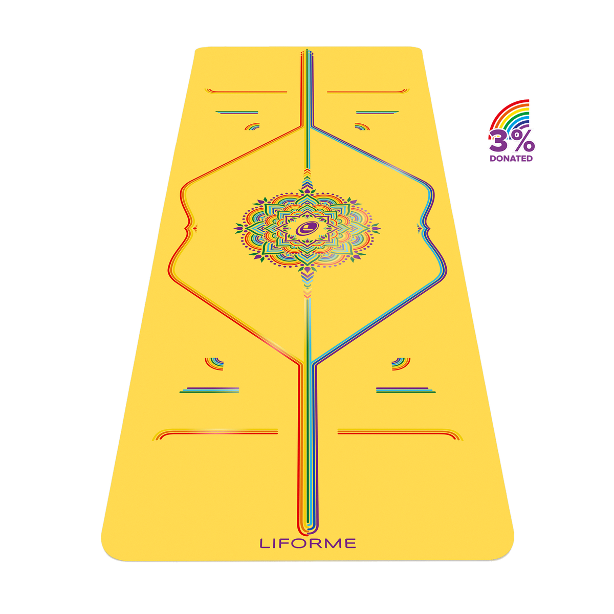 Liforme Rainbow Yoga Mat