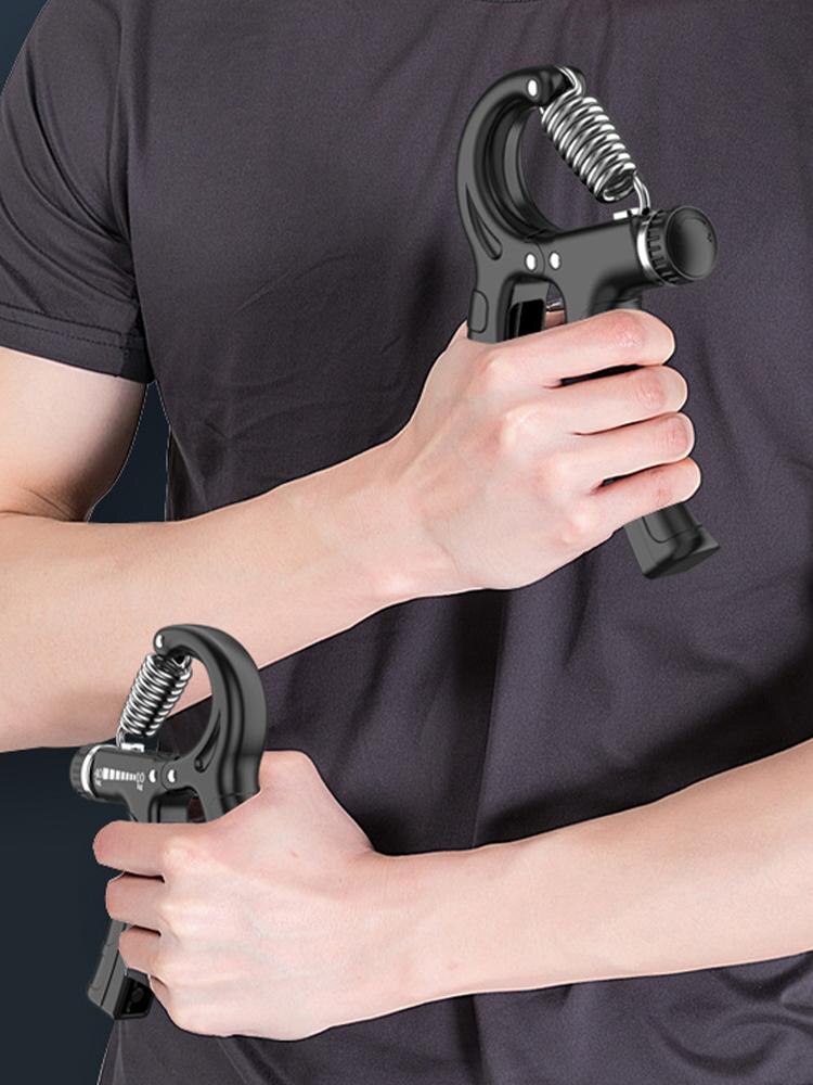 Adjustable Hand Gripper Strength Trainer - 10kg to 60kg Heavy Duty Grip Exerciser for Arthritis, Carpal Tunnel, and Forearm Rehabilitation