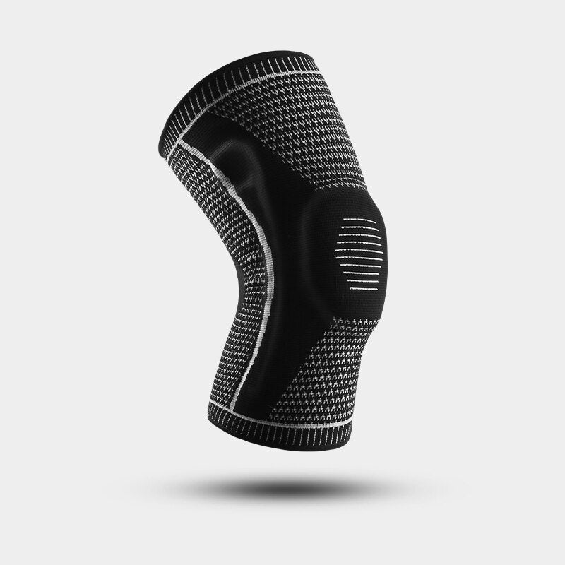 Ultra Knee Support Brace with Lateral Stabilizers - Adjustable Compression Patella Wrap for Meniscus Tear, ACL, and High-Impact Sports Recovery