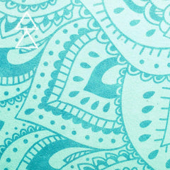 Combo Yoga Mat - Mandala Turquoise
