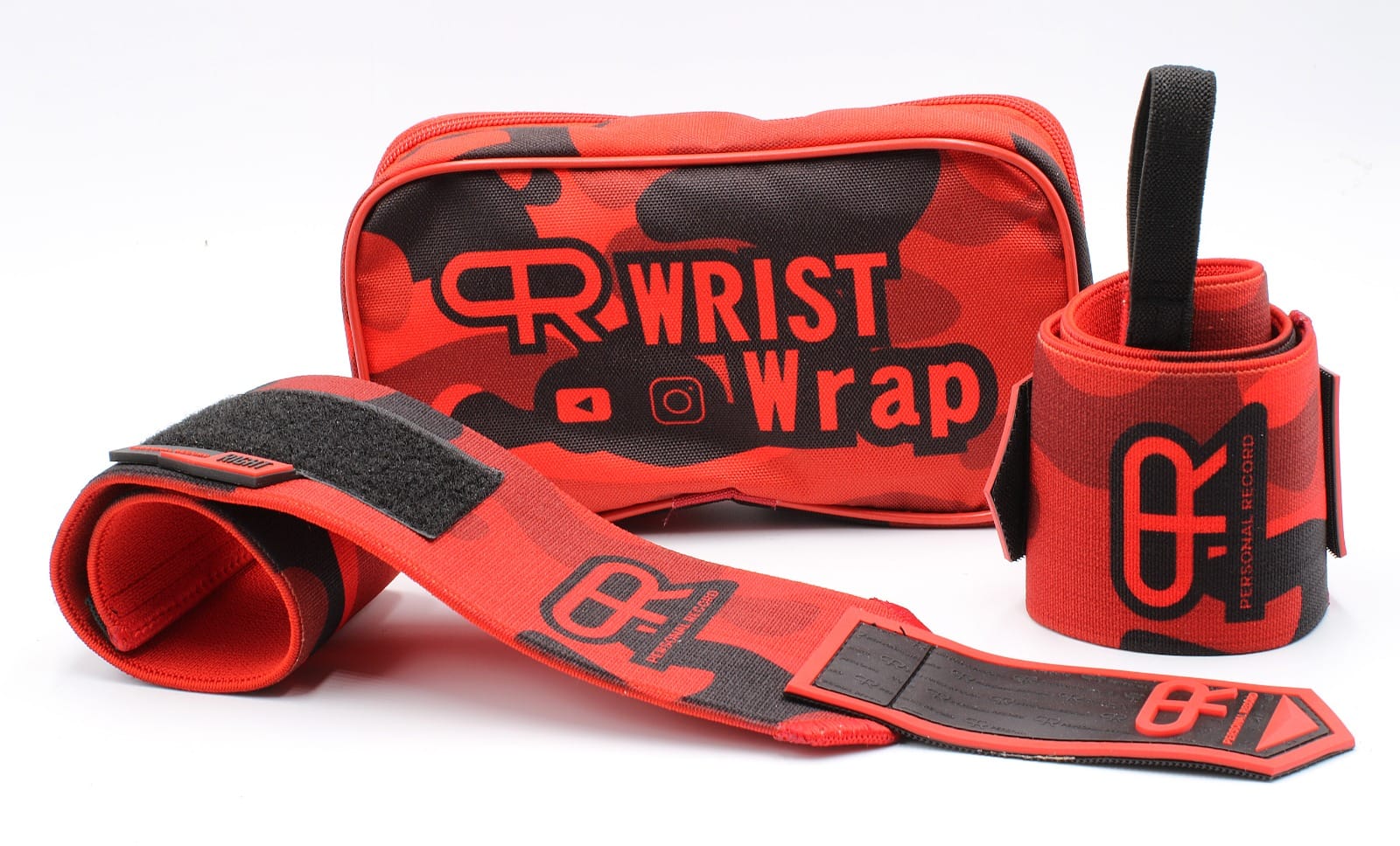 Wrist Wraps - Red Camo