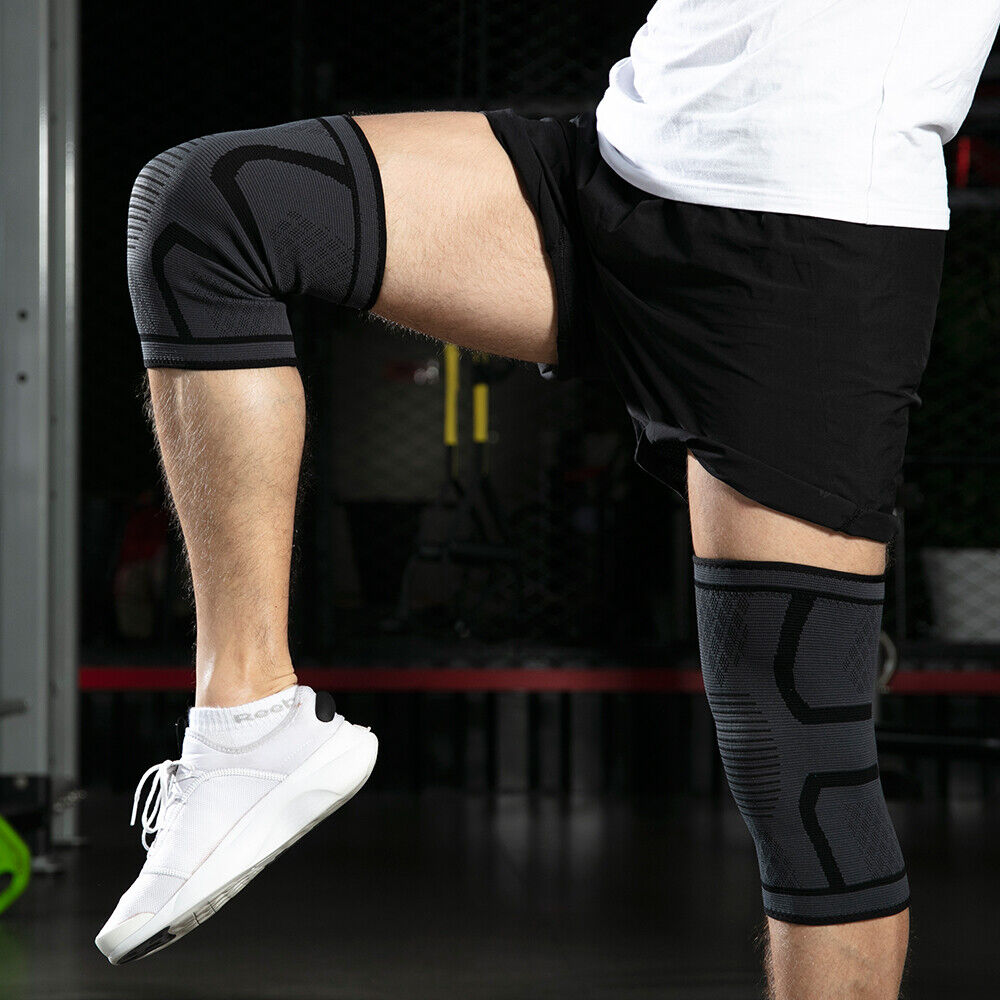 Orthopedic Knee Compression Sleeve - Medical Grade Support Brace for Arthritis, Meniscus Tear, and Running Injury Recovery