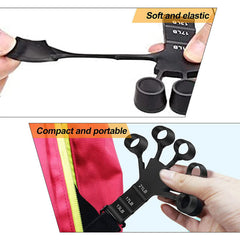 Adjustable Finger Exerciser & Grip Strength Trainer - 6 Resistance Levels for Rock Climbing, Guitar Players, Arthritis Relief, and Forearm Recovery