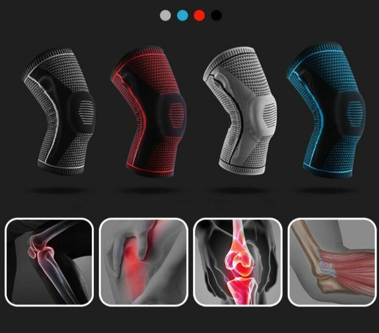 Ultra Knee Support Brace with Lateral Stabilizers - Adjustable Compression Patella Wrap for Meniscus Tear, ACL, and High-Impact Sports Recovery