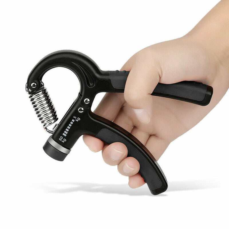 Adjustable Hand Gripper Strength Trainer - 10kg to 60kg Heavy Duty Grip Exerciser for Arthritis, Carpal Tunnel, and Forearm Rehabilitation