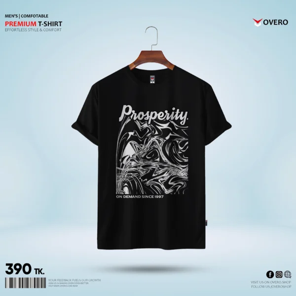 Men's Round Neck Half Sleeve - prosperity