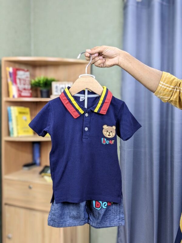 Polo shirt and pants set