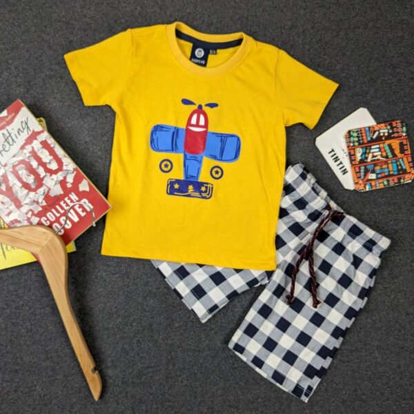 T-Shirt and Half Pant Set