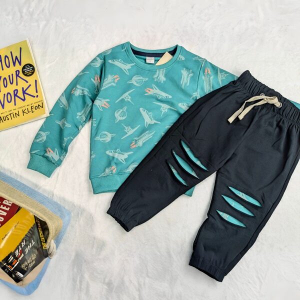 Sweat Shirt and Pant Set