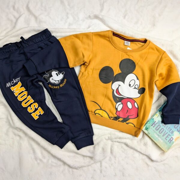 Mickey Sweat Shirt and Pant Set