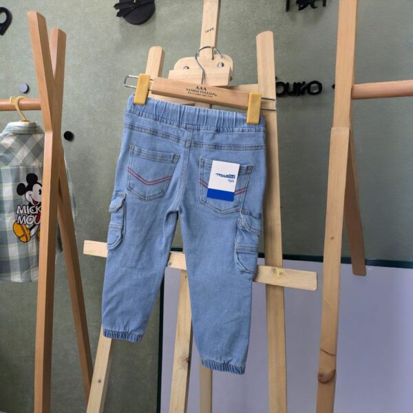 Denim Cargo Jogger - Image 2